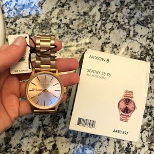 Nixon Sentry 38 SS Rose Gold